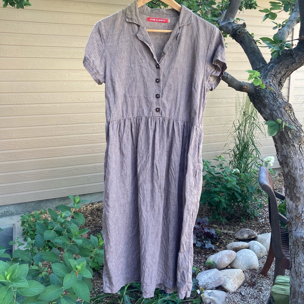 Pyne & Smith No. 30 Sandlewood Stripe size Medium